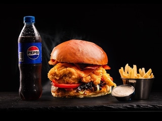 BBQ burger Menu