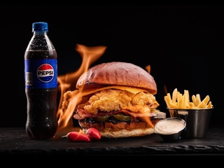 Hellboy Burger Menu