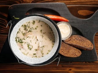 Чорба з куркою