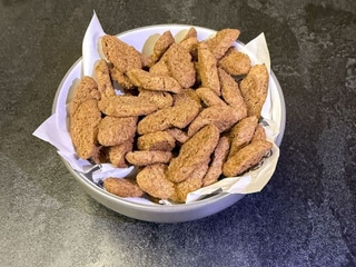 Сухарики житні зі смаком раків