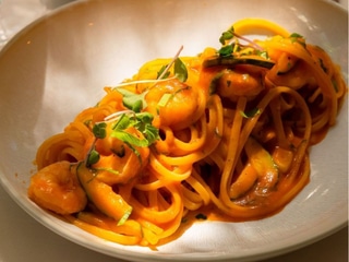LINGUINE GAMBERI E ZUCCHINE 