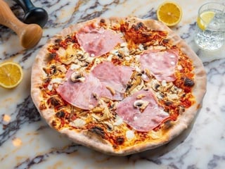 Prosciutto e funghi