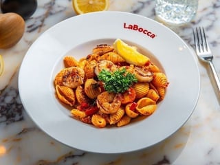 Campanelle gamberetti 🌶️