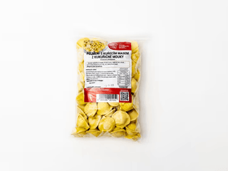 Pelmeni s kuřecím z kukuřičné mouky