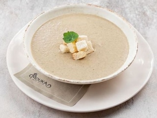 Krémová houbová polévka