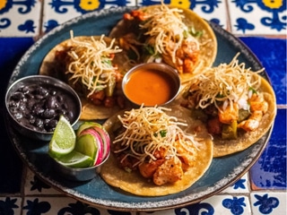 TACOS DE POLLO CAMPECHANO