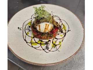 Mangal salad with Chard Eggplant