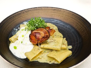 PACCHERI CARBONARA