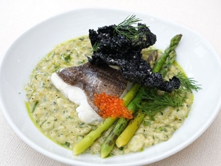 HALIBUT CON RISOTTO