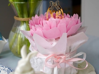 Паска авторська (середня) "Рожевий піон»