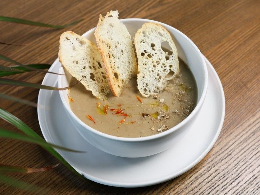 Крем-суп із лісових грибів та печериць (300g)