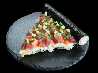 Sushi Pizza Sake+Tuna