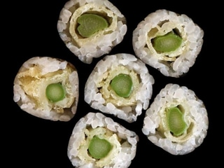 Hosomak Szparag w Tempurze (6szt.)