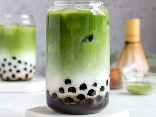 Let's Matcha Boba Tea