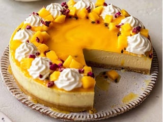 Mango Mousse Cheesecake