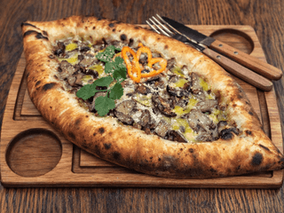 Хачапурі з грибами