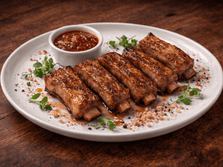 Реберця зі свинини (час приготування до 40 хв)