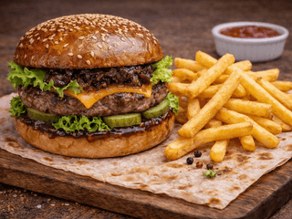 Біг- Бургер "Лофт" + фрі