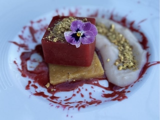 Малиновий сорбет (пісний)