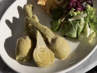 Marinated artichokes