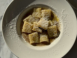 Paccheri "Cacio e Pepe" with Pecorino Romano DOP by «Luini» recipe