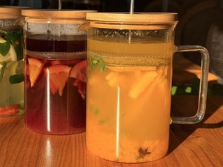 Homemade Mango & Ginger Tea