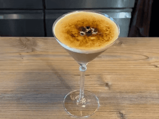 Créme brulée Espresso Martini