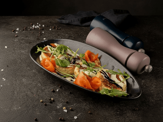 Солоні сирники 4 сири з лососем