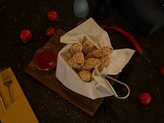 Курячі стріпси з кетчупом