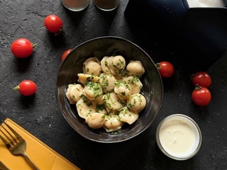 Пельмені з куркою