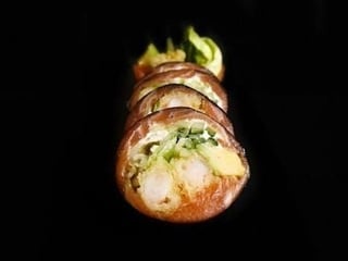 Futomaki bez ryżu Łosoś, Krewetka w tempurze