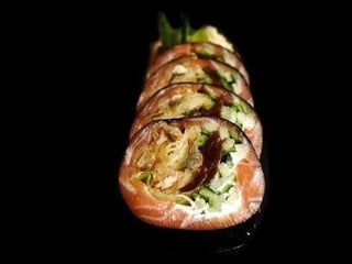 Futomaki bez ryżu Łosoś, Węgorz w tempurze