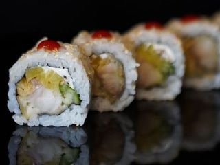 Uramaki Miętus w tempurze