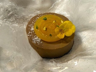 Апельсиново-кавовий кеш'ю кейк