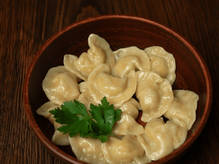 Вареники з телятиною