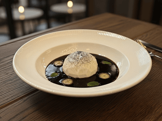 Панакота з ягідим конфі