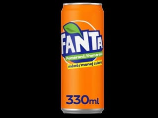 Fanta pomeranč 0,33 plech