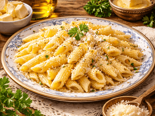 Penne al burro e parmigiano