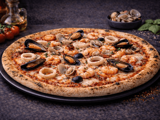 Pizza ai frutti di mare 38cm