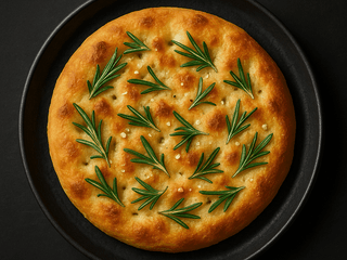Focaccia con rosmarino