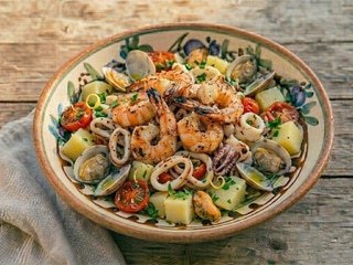 Insalata calda di mare