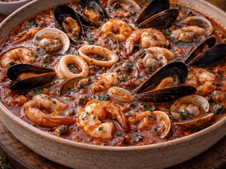 Zuppa ai frutti di mare