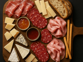 Tagliere di salumi e formaggi