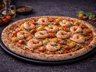 Gamberi e Pomodorini 38cm