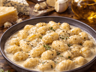 Gnocchi ai quattro formaggi