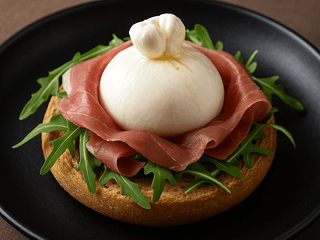 Prosciutto crudo e burrata