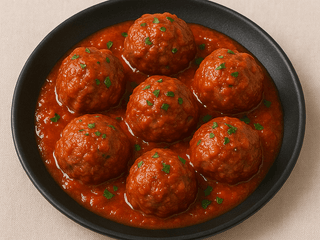 Polpette al Sugo halal