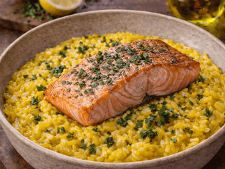 Risotto al Salmone