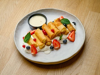 Palacinky s tvarohom