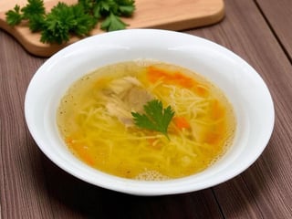 Бульйон домашній з локшиною+еко бокс